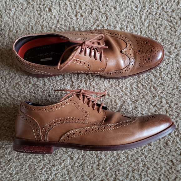 rockport wingtip brogues